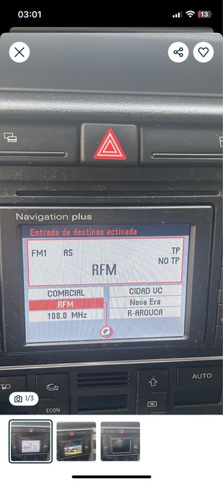 Radio Navigation audi a4 B6