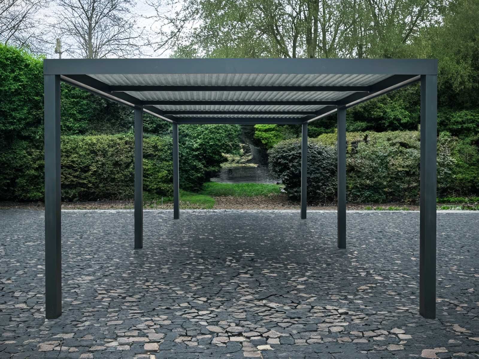 Wiata Garażowa | Carport | 4x6m Premium 3x5 | Producent Wiaty garażowe