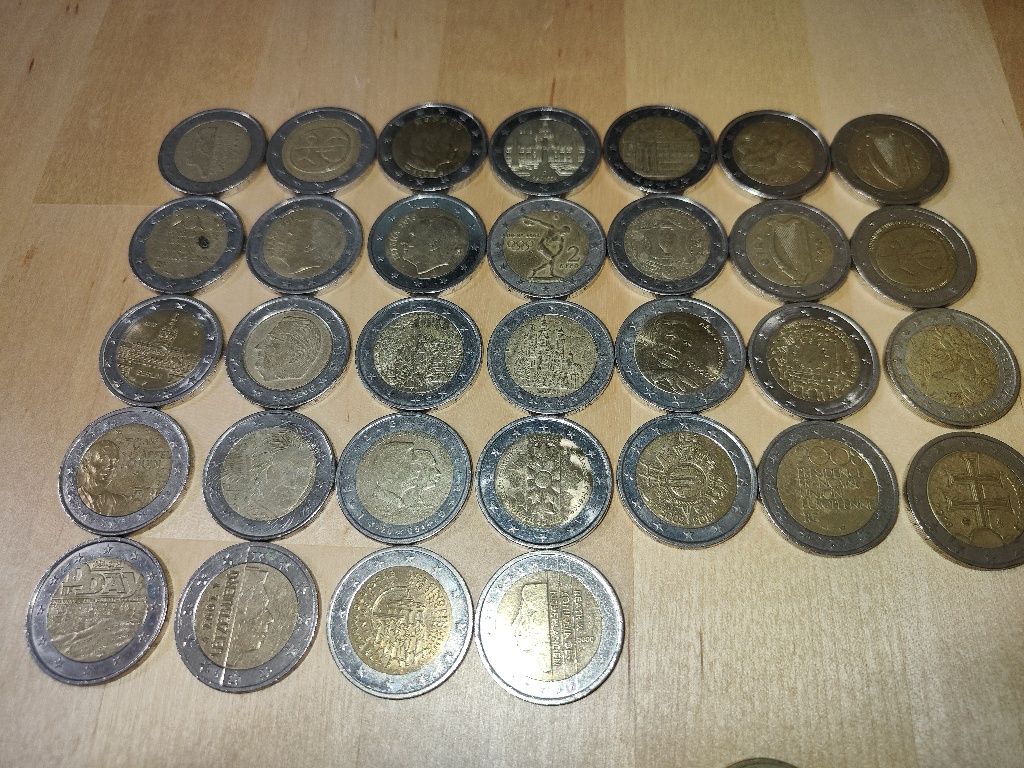 Moedas 2€ para colecionadores