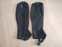Sztylpy jeździeckie Fouganza 100 mesh, 14 lat, wys. 38 cm, stan bdb