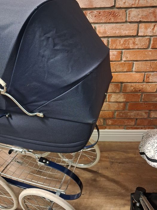 Wózek inglesina classica retro wózek chrzest sesja zdjeciowa