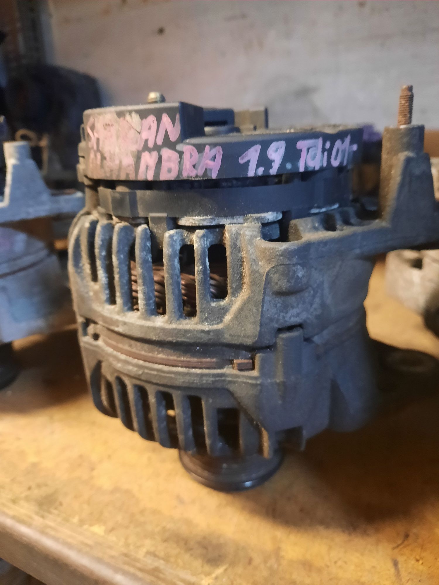 Alhambra galaxy sharan alternator 1.9tdi 00-08r Orginał