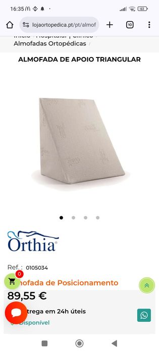 2 Orthopedic Pillows | 2 Almofadas Ortopédicas