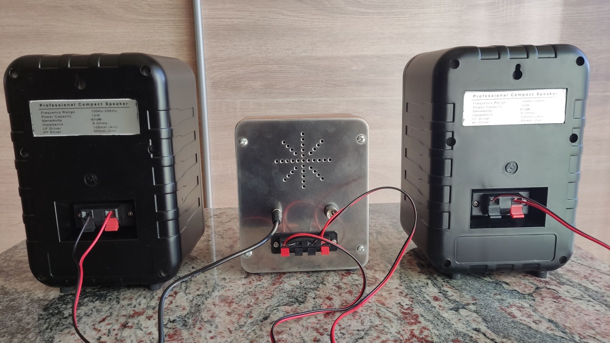 Aparelhagem Bluetooth com colunas Vsound