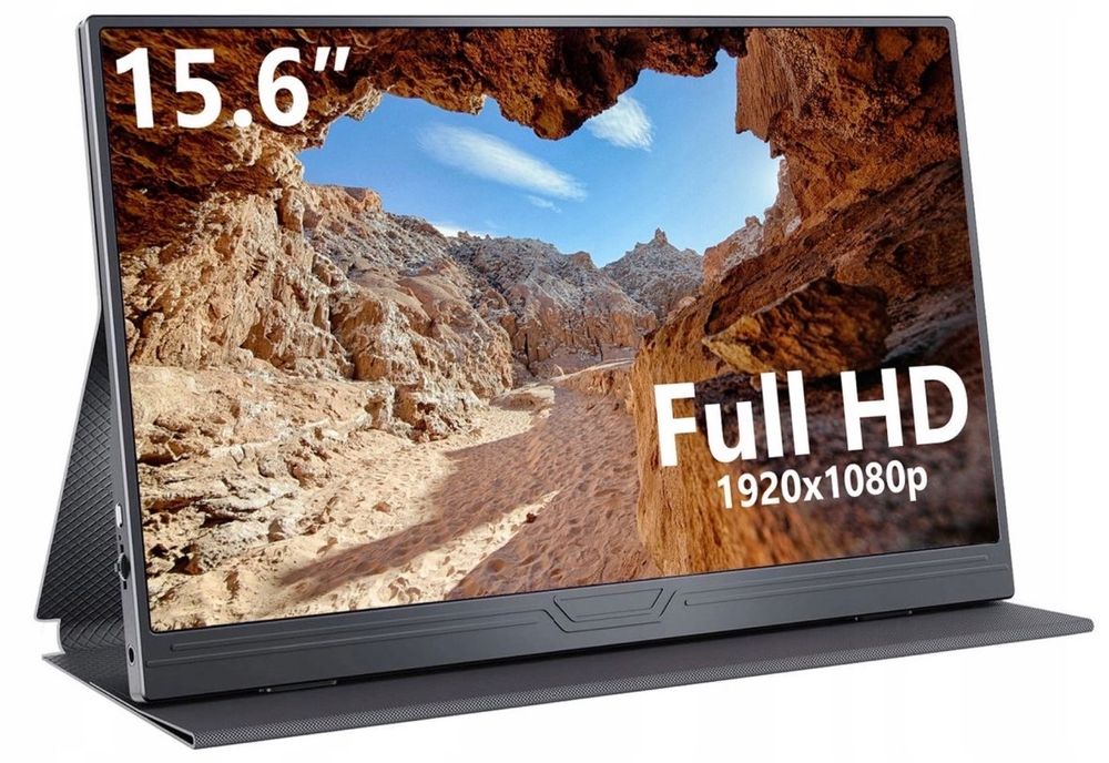 Monitor przenośny CUIUIC GS156CM2-G 15.6" Full HD IPS 60Hz czarny