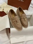 Лофери Loro Piana лоро піана туфли балетки чорні бежеві сірі коричневі