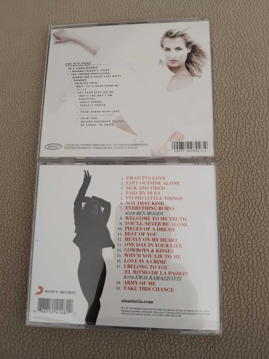 2 cds novos da Anastacia e Sarah Connor