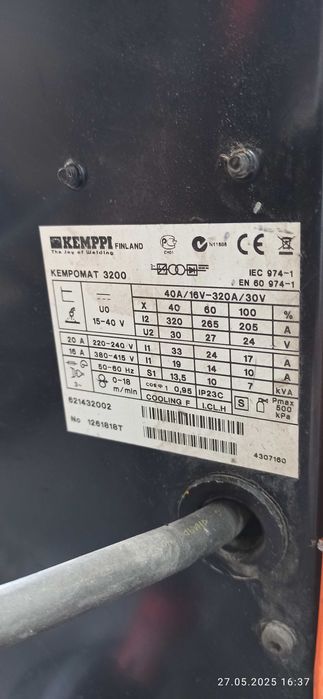 Spawarka Kemppi Kempomat 3200