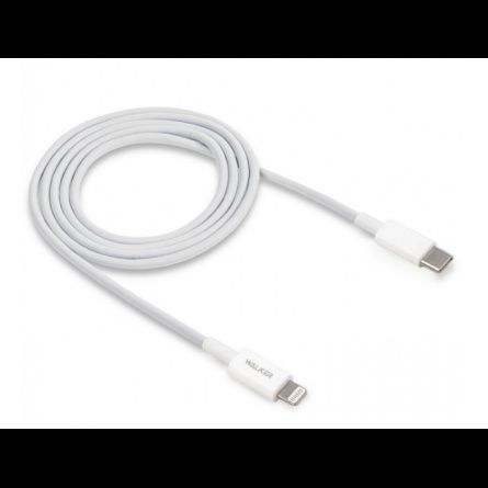 Walker USB cable WALKER C830 Type-C to Lightning white