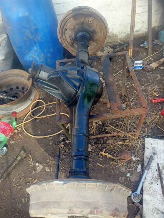 Передній ведучий міст ВАЗ на саморобний мінітрактор