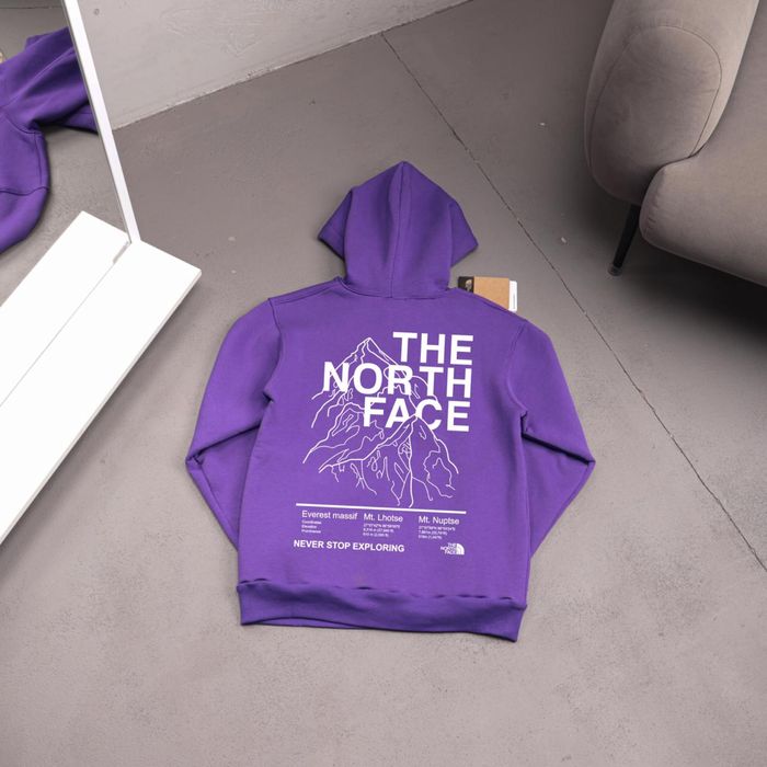 Худі The North Face Mountain Edition на ФЛІСІ | з графікою гір | S–XXL