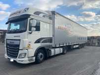 DAF XF 460 FT  Zestaw DAF + Naczepa Krone MEGA