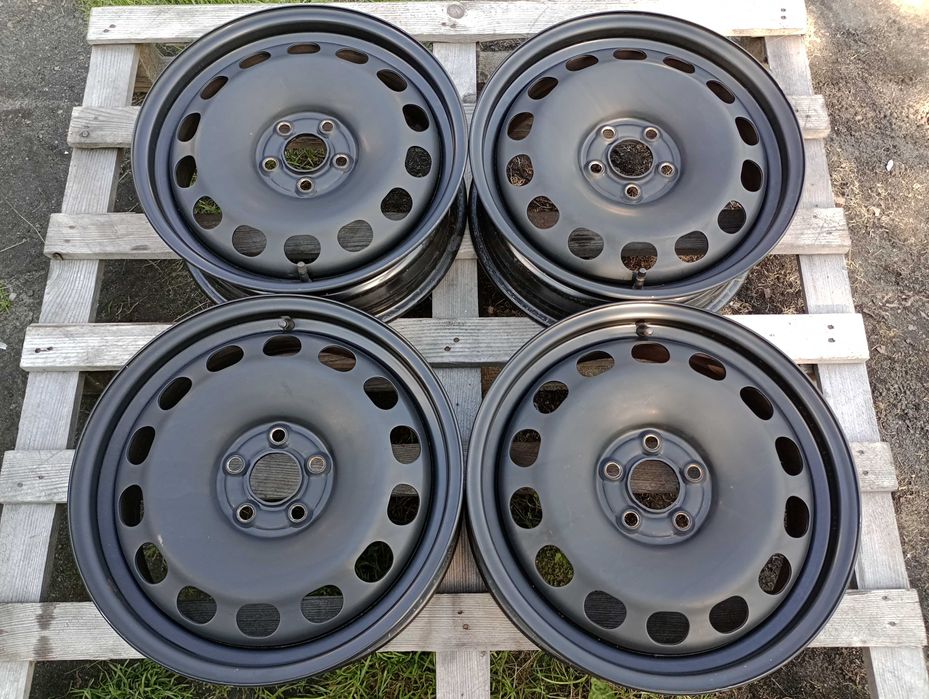 Felgi stalowe 16 cali 5x100 Audi VW Seat Skoda - STAN IDEALNY