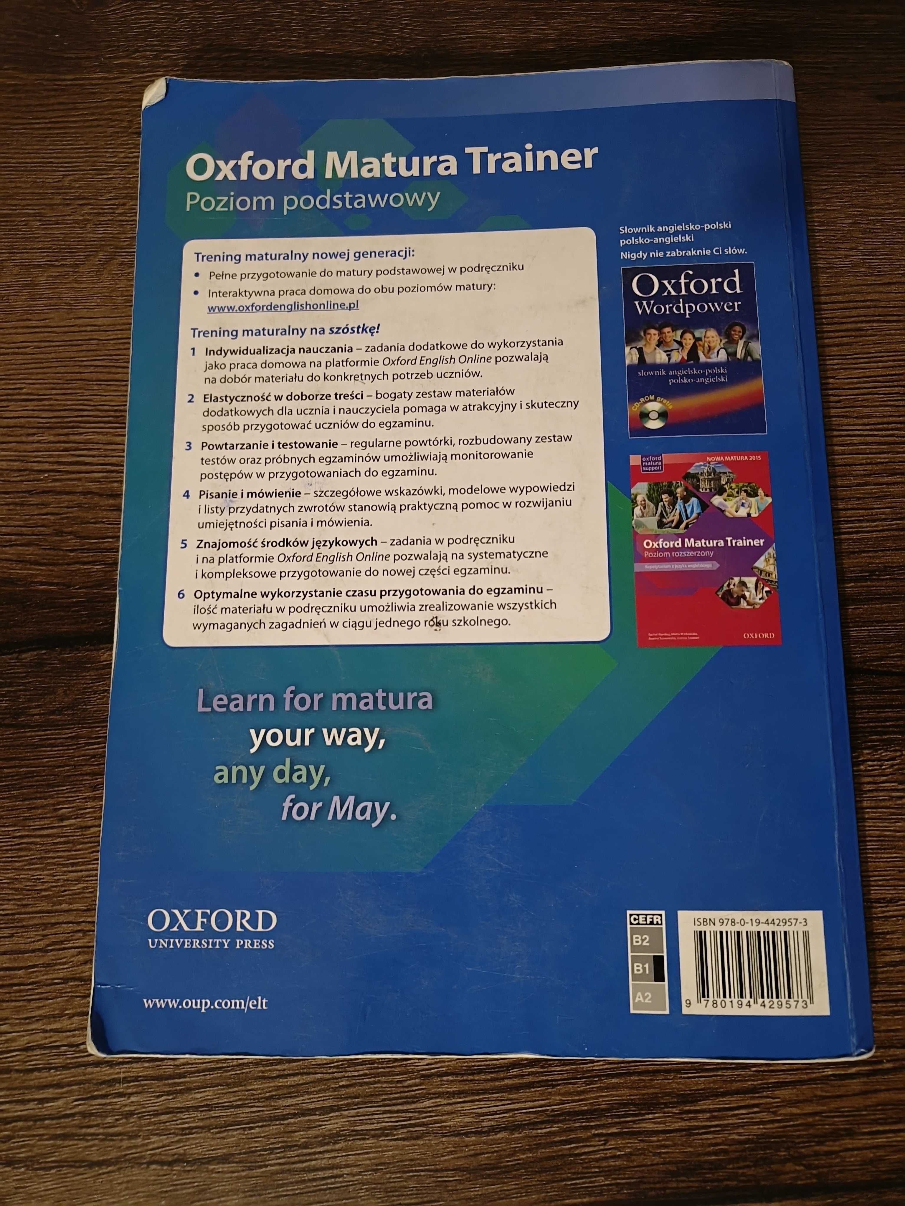 Podręcznik Oxford Matura Trainer