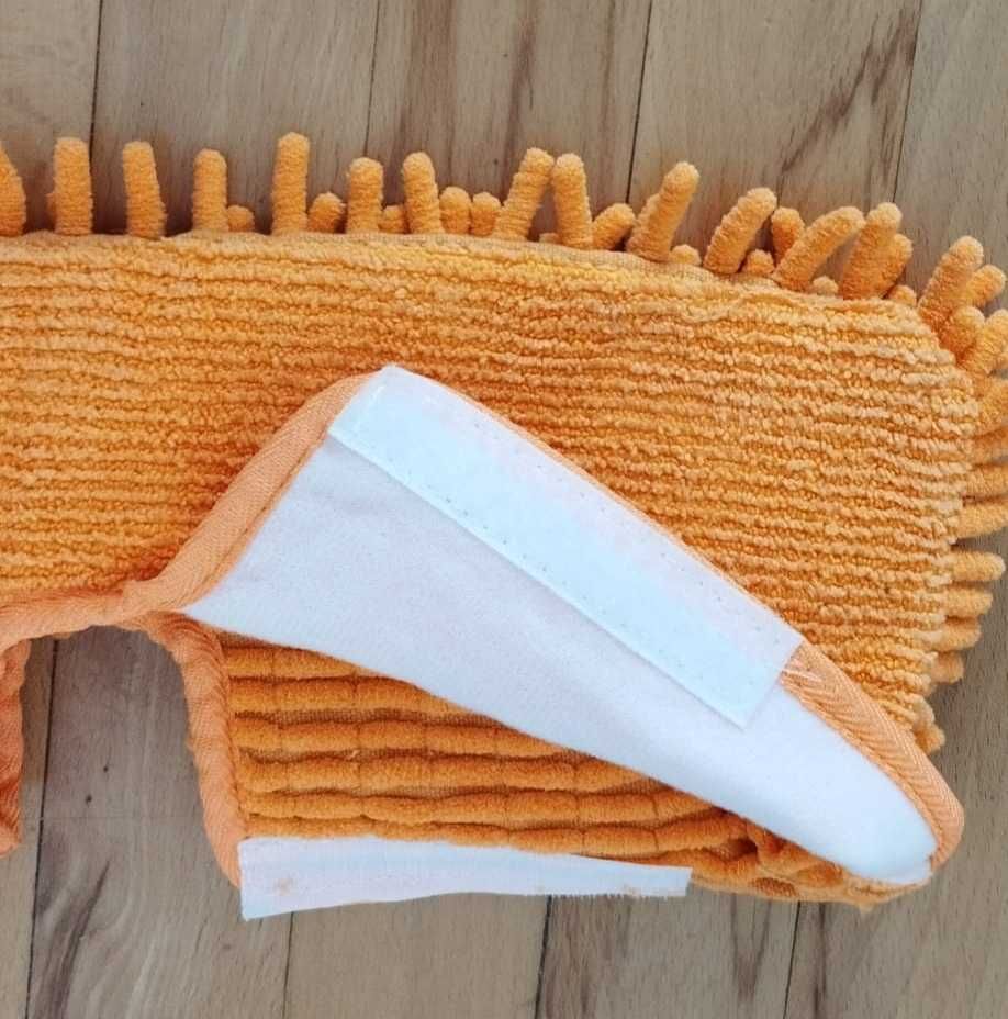 Wkład z mikrofibry do mopa pomarańczowy nowy