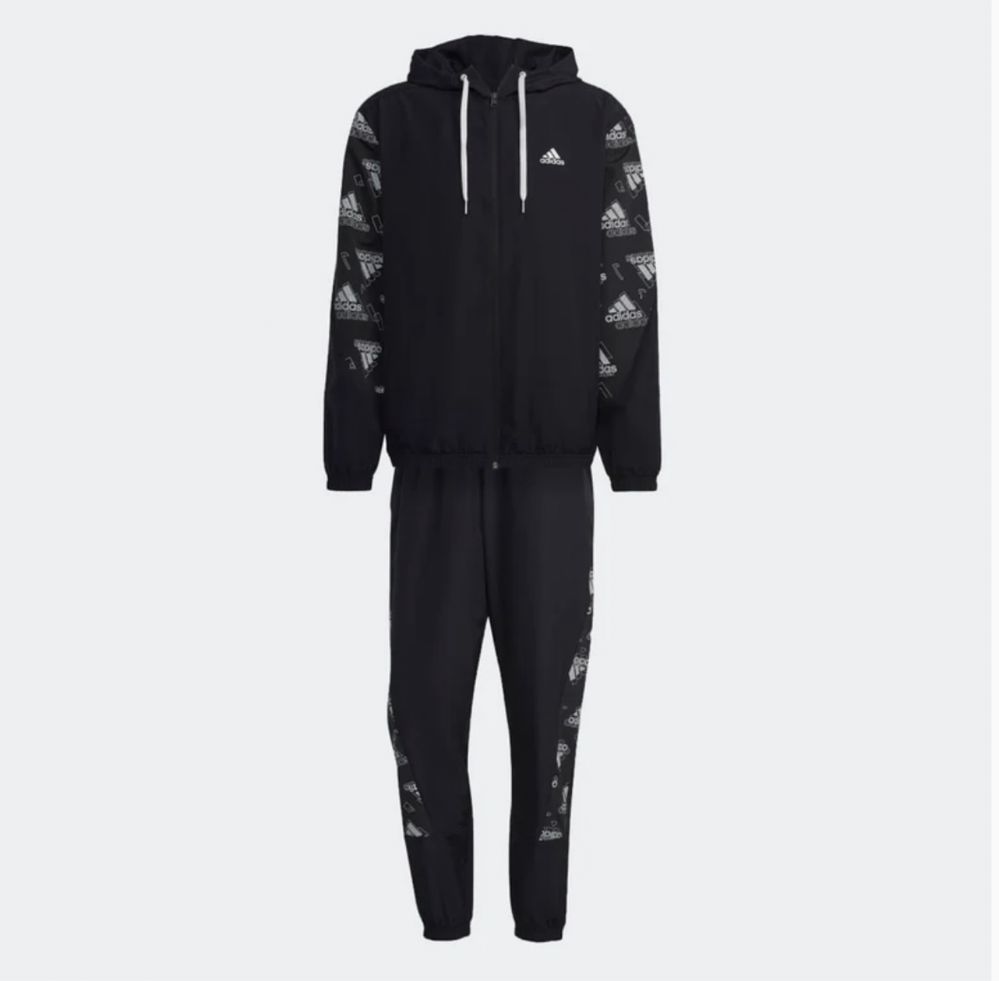 Костюм Adidas Men’s Training Woven Allover Print Tracksuit Navi.