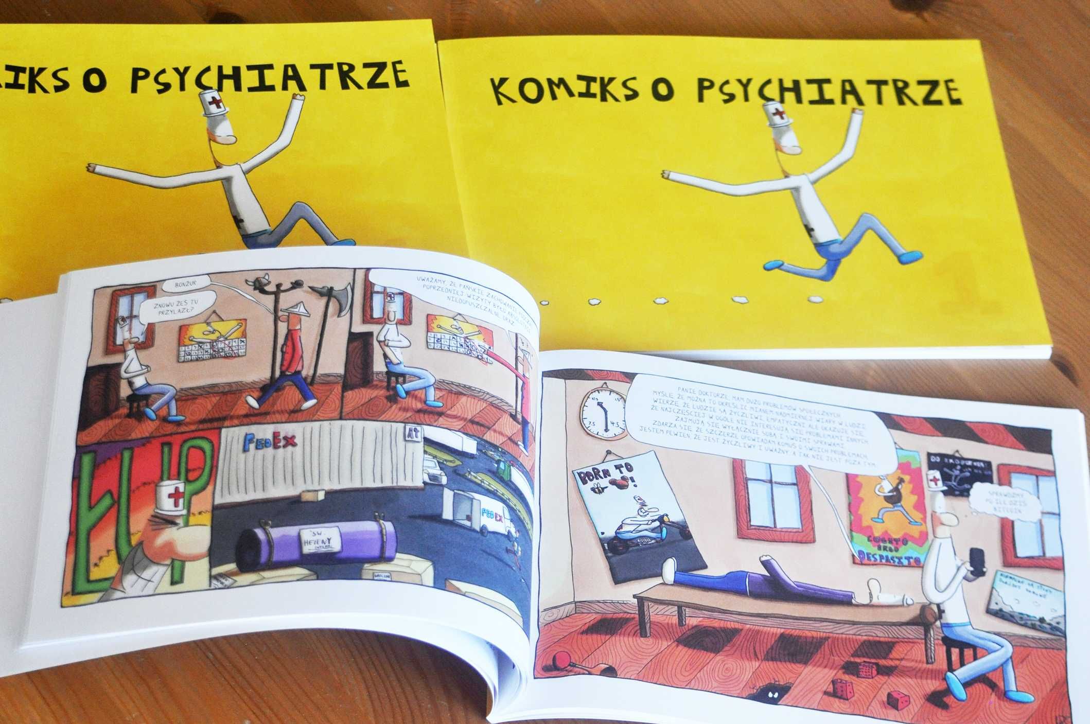 "Komiks o psychiatrze. Tom I" /wydanie pierwsze/