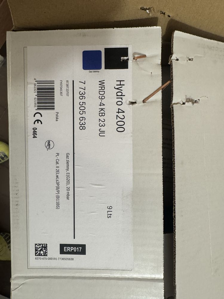 Piecyk gazowy Junkers Hydro 4200