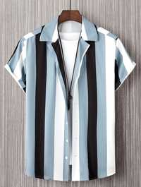 Camisa de Homem "Stripes" XL (Nova) - baixa de preço