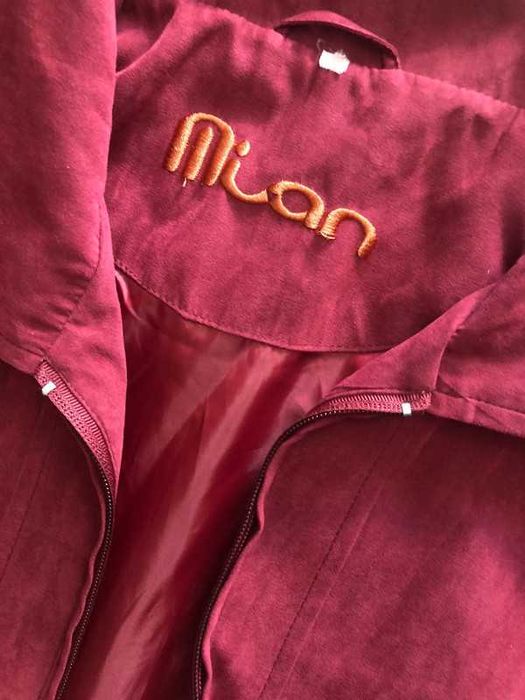 Damska kamizelka bordo 3XL 2XL XXXL 46 48 bezrękawnik suwak kardigan