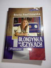 blondynka na językach francuski Beata Pawlikowska z płytą CD podręczn