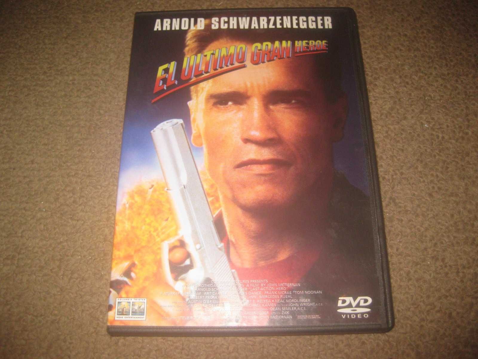DVD "O Último Grande Herói" com Arnold Schwarzenegger