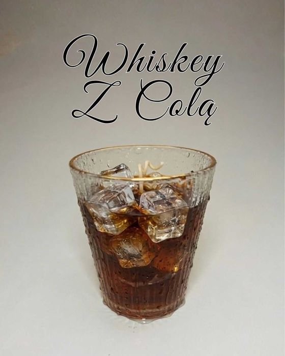 Świeca sojowa Whiskey z Colą