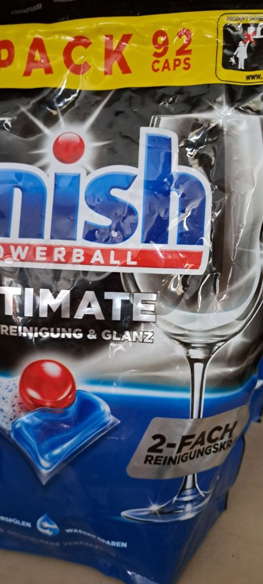 3 sztuki Finish quantum ultimate powerball 98 sztuk tabletek kapsułek