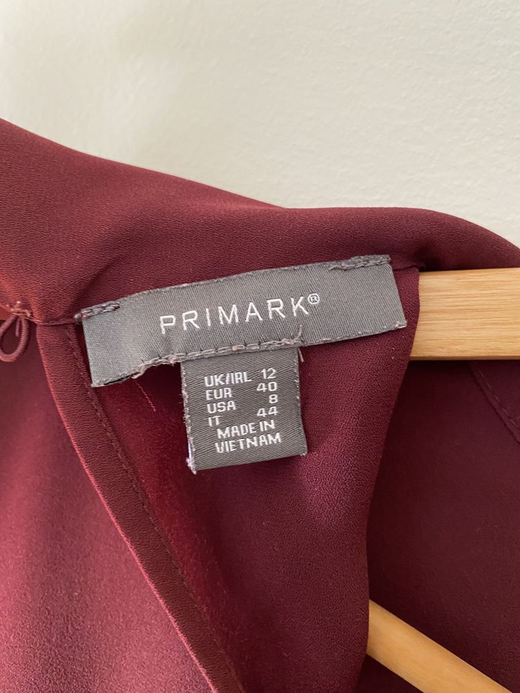 Blusa bordeaux primark