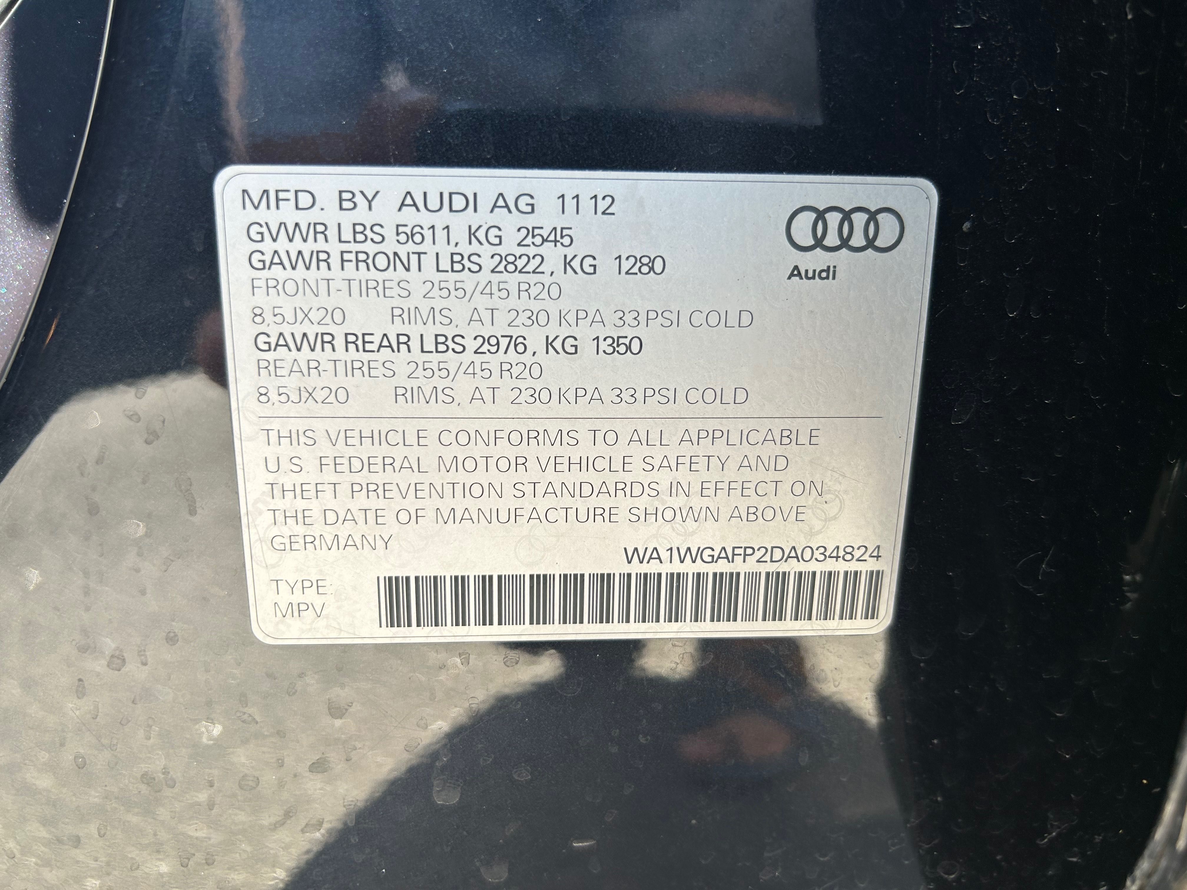 Продам автомобіль Audi Q5 S-line 3.0 2012 року