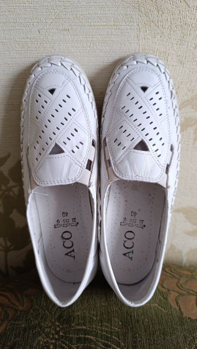 Туфлі літні жіночі, мокасини