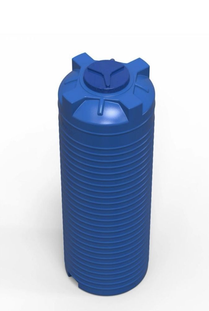 Емкость для воды Europlast 1000 литров двухслойная вертикальная / Бак
