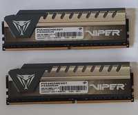 Pack 2x memórias RAM DDR4 Vyper 2400 - 8GB