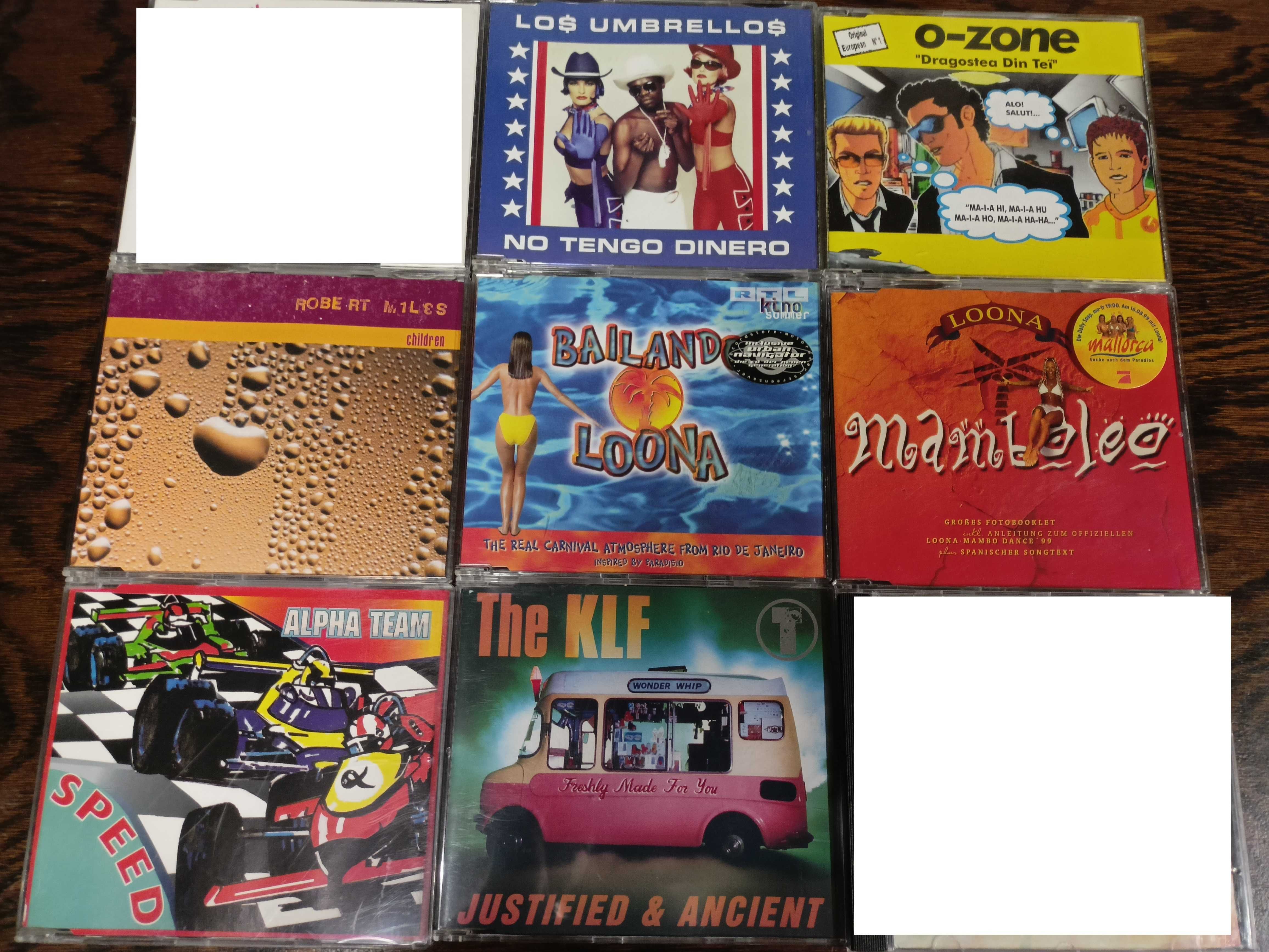 Single, płyty CD mix - dance, pop, techno, rock, reggae, inne