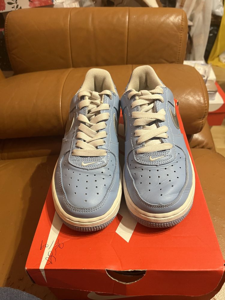 Buty Nike Air Force 1 nkebieskie