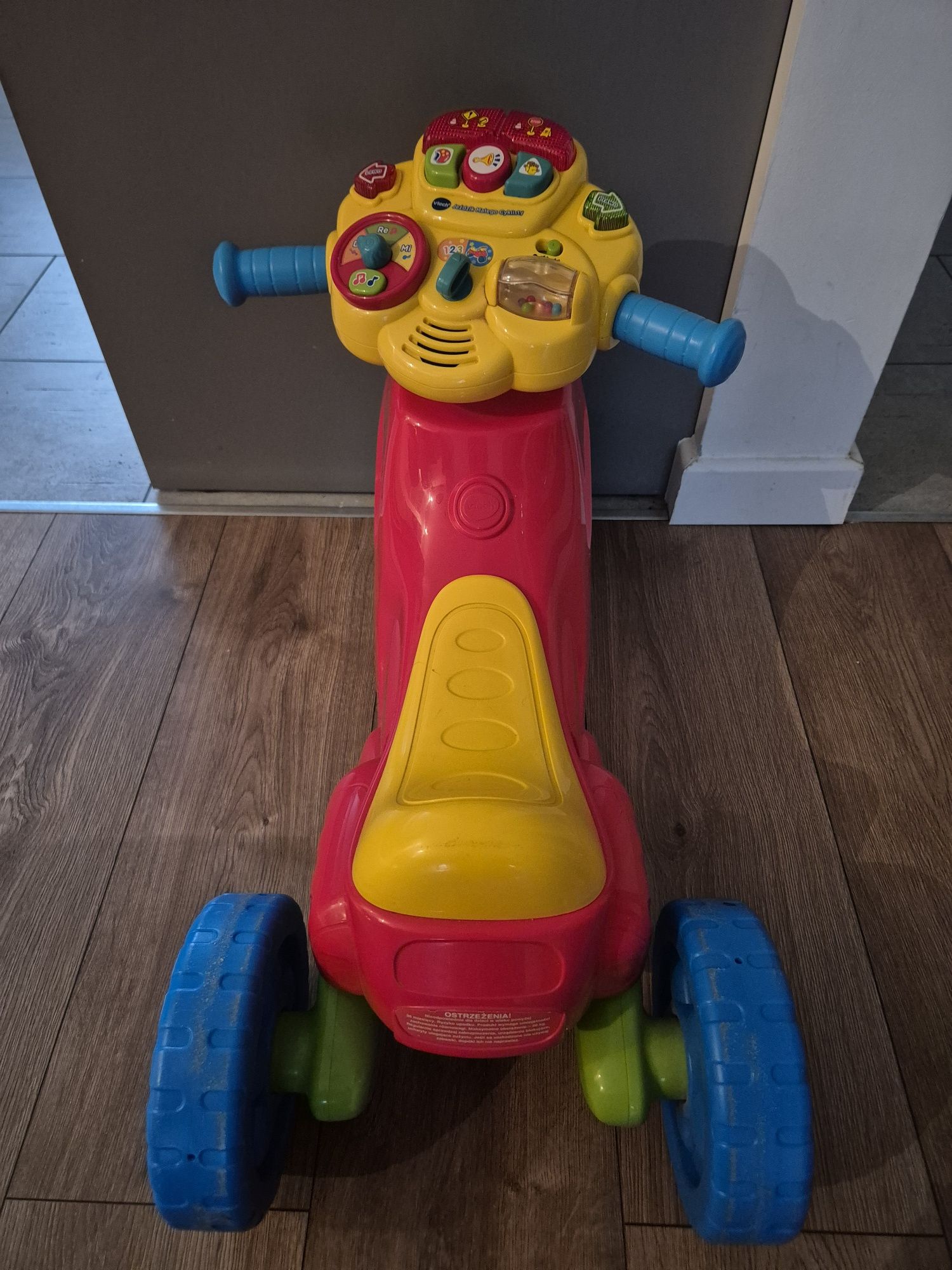 Jeździk Vtech bez dźwięku
