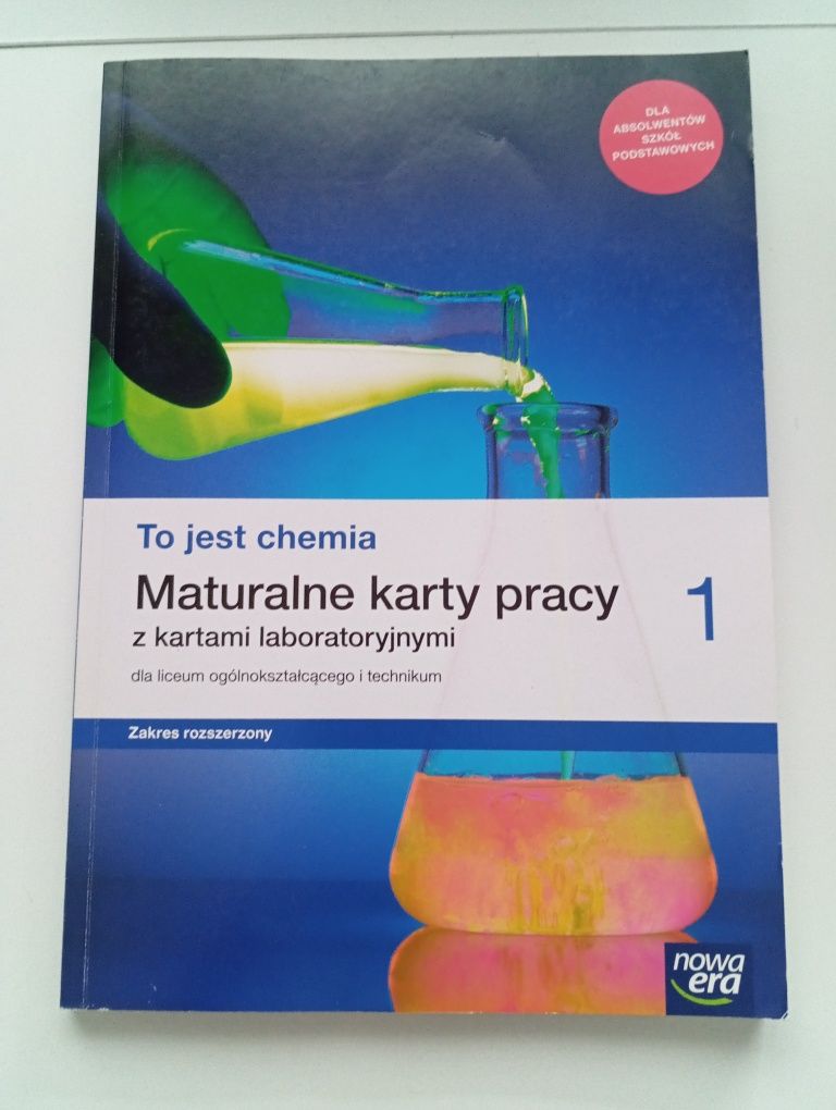 To jest chemia Maturalne karty pracy z kar labor 1 NOWA ERA