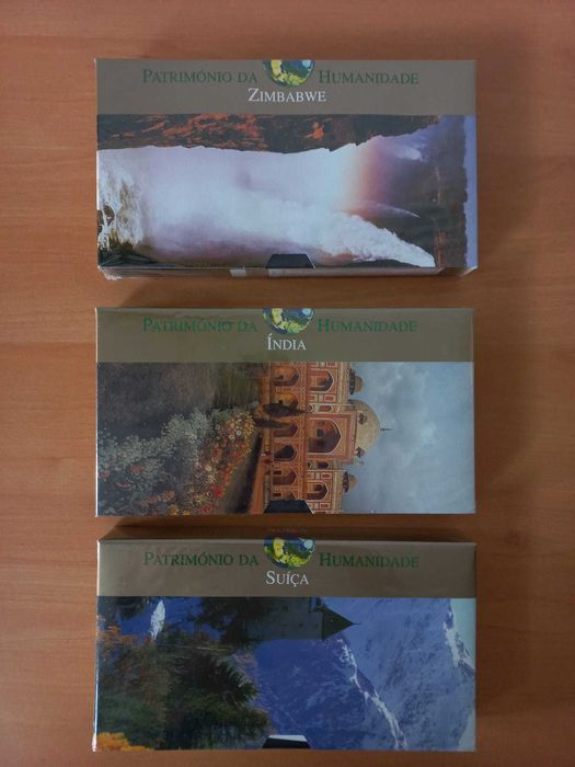 50 Cassetes VHS- Património da Humanidade