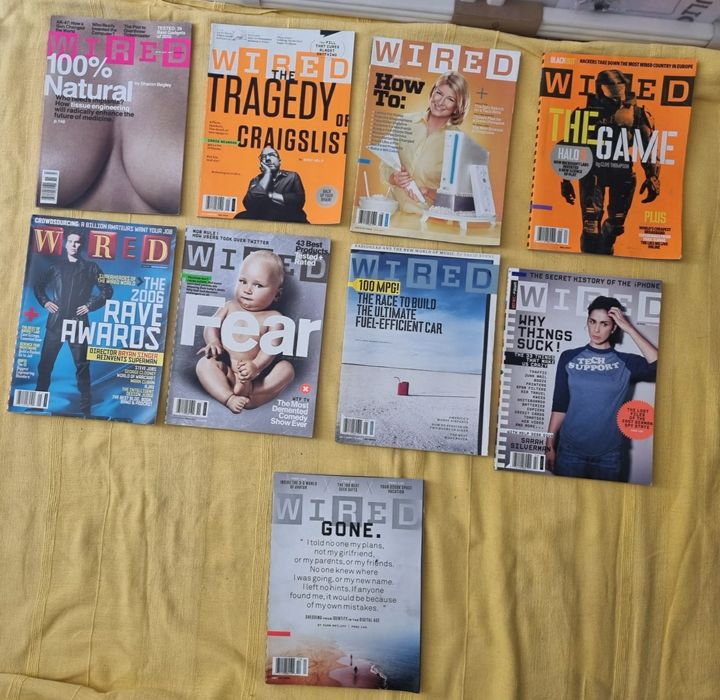 Lote Revistas Inglesas Wired