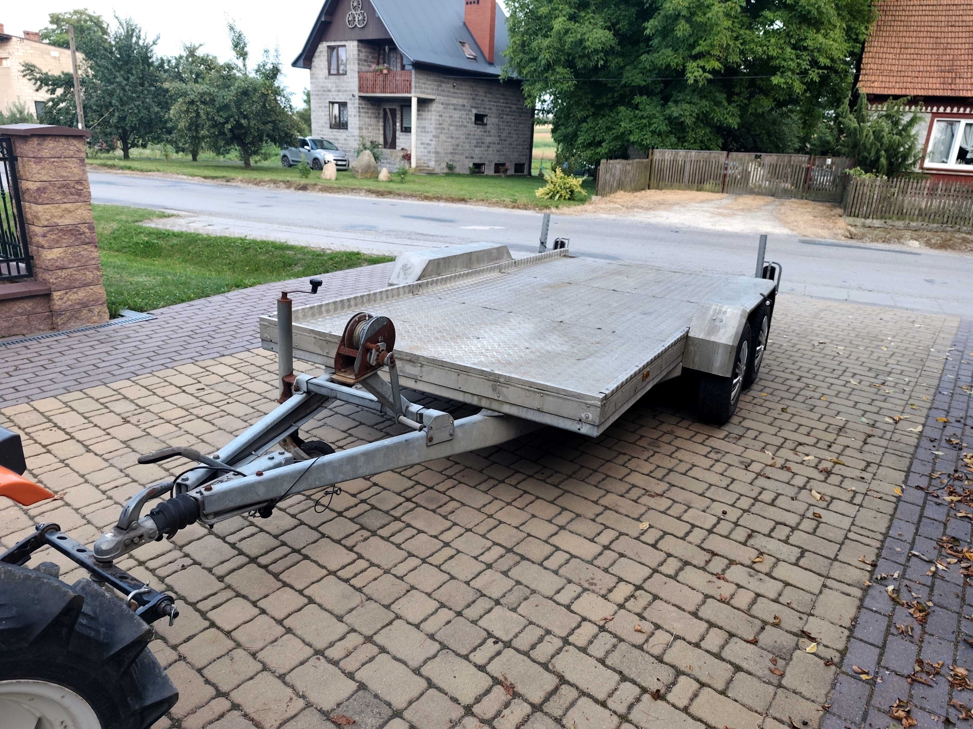 Przyczepa Laweta * DMC 2700KG * Minikoparka * Zarejestrowana *