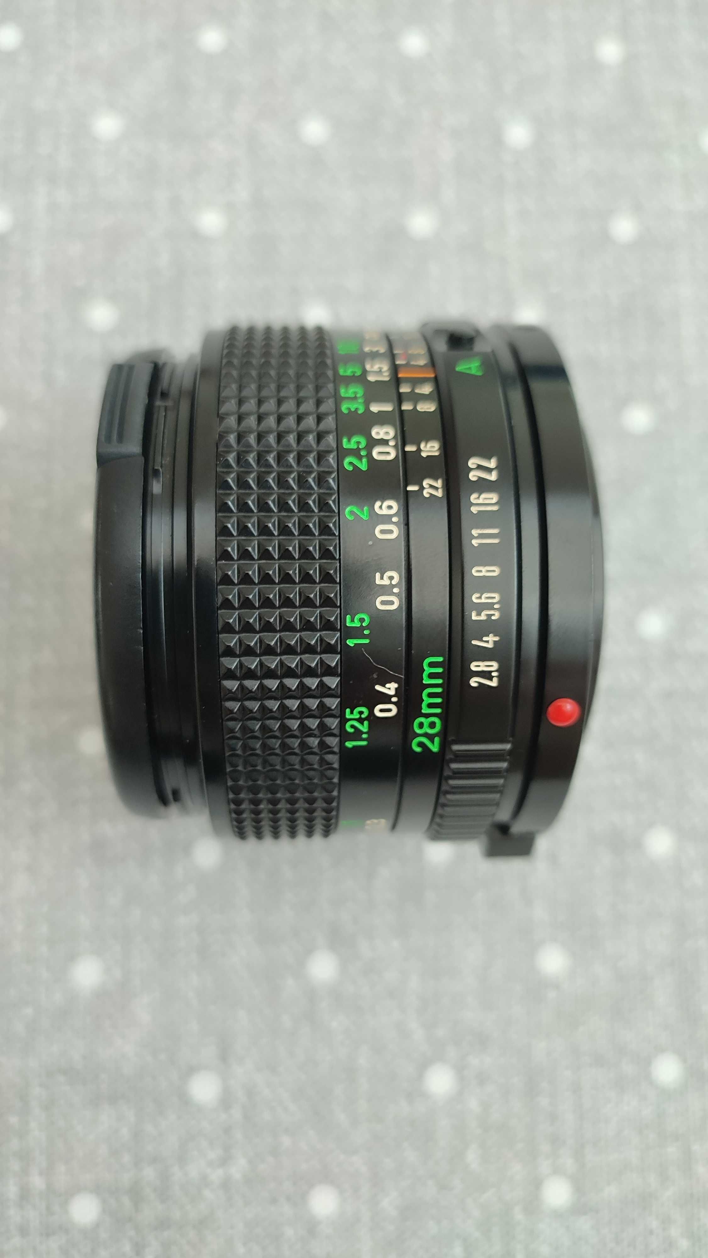 Objetiva Canon FD 28mm f2,8