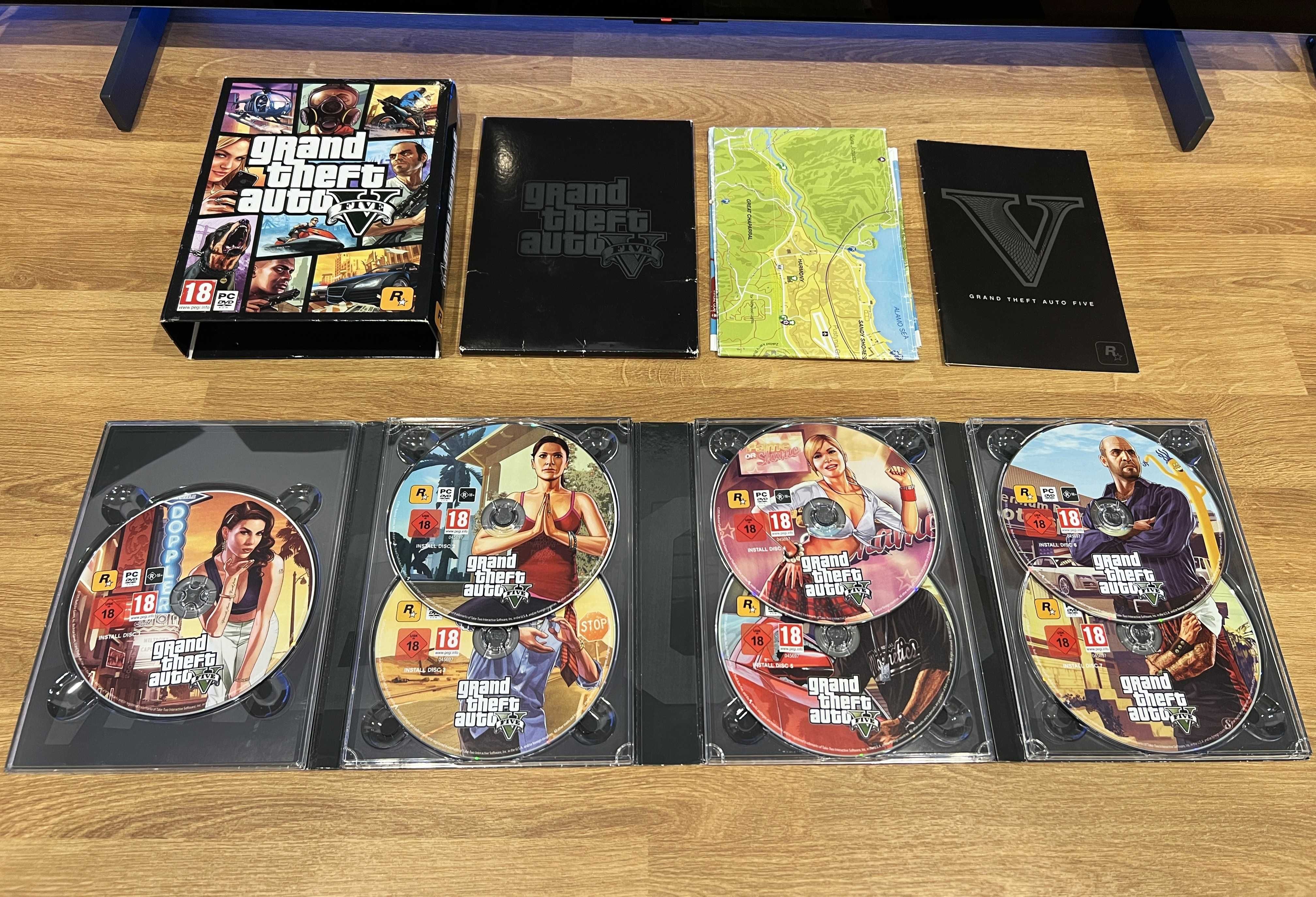 Grand Theft Auto V (PC PL 2015) MINI BIG BOX GTA 5 polskie wydanie