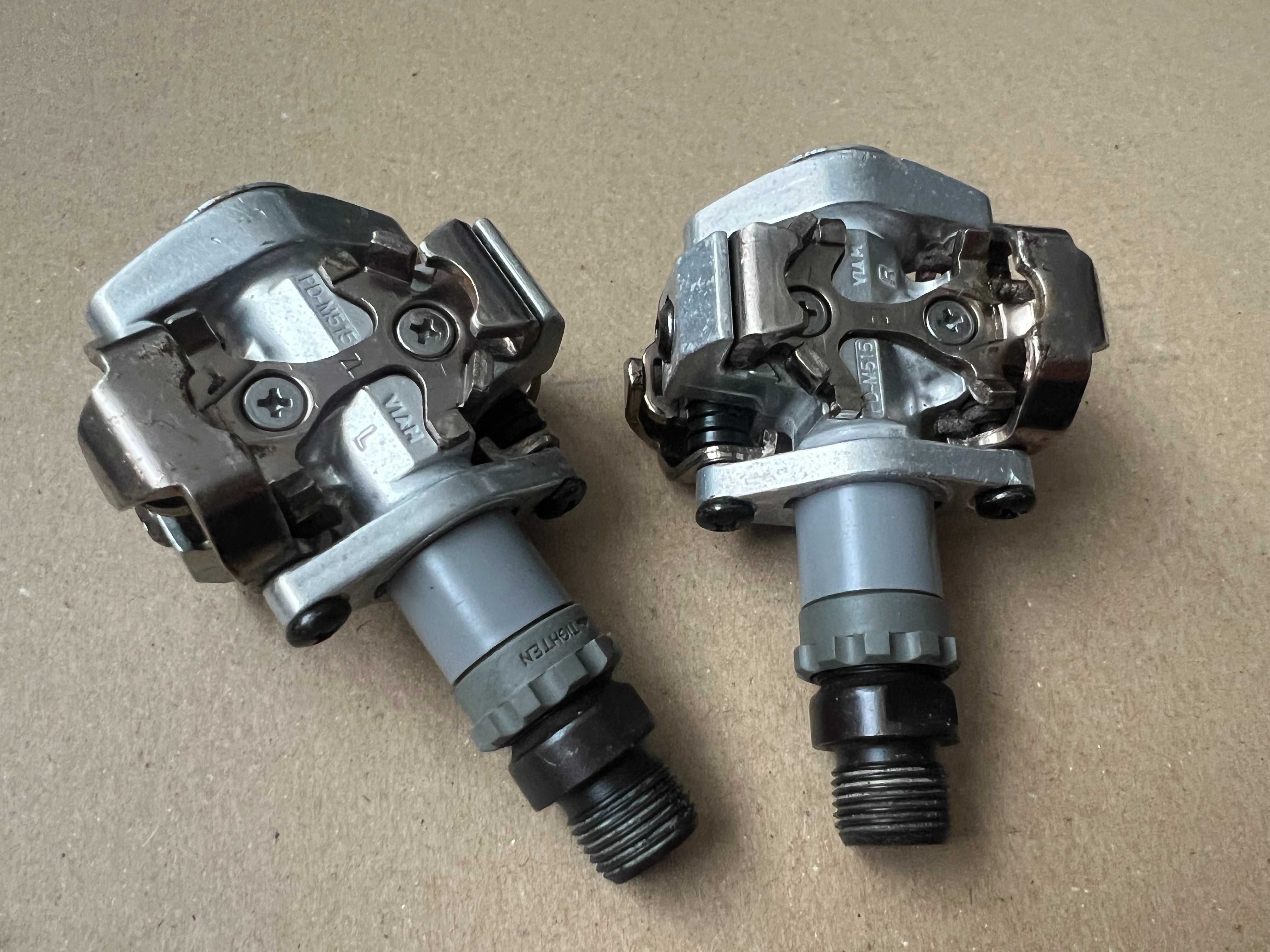 Pedały Zatrzaskowe SPD SHIMANO PD-M515 pod bloki DEORE XT LX GRX SLX