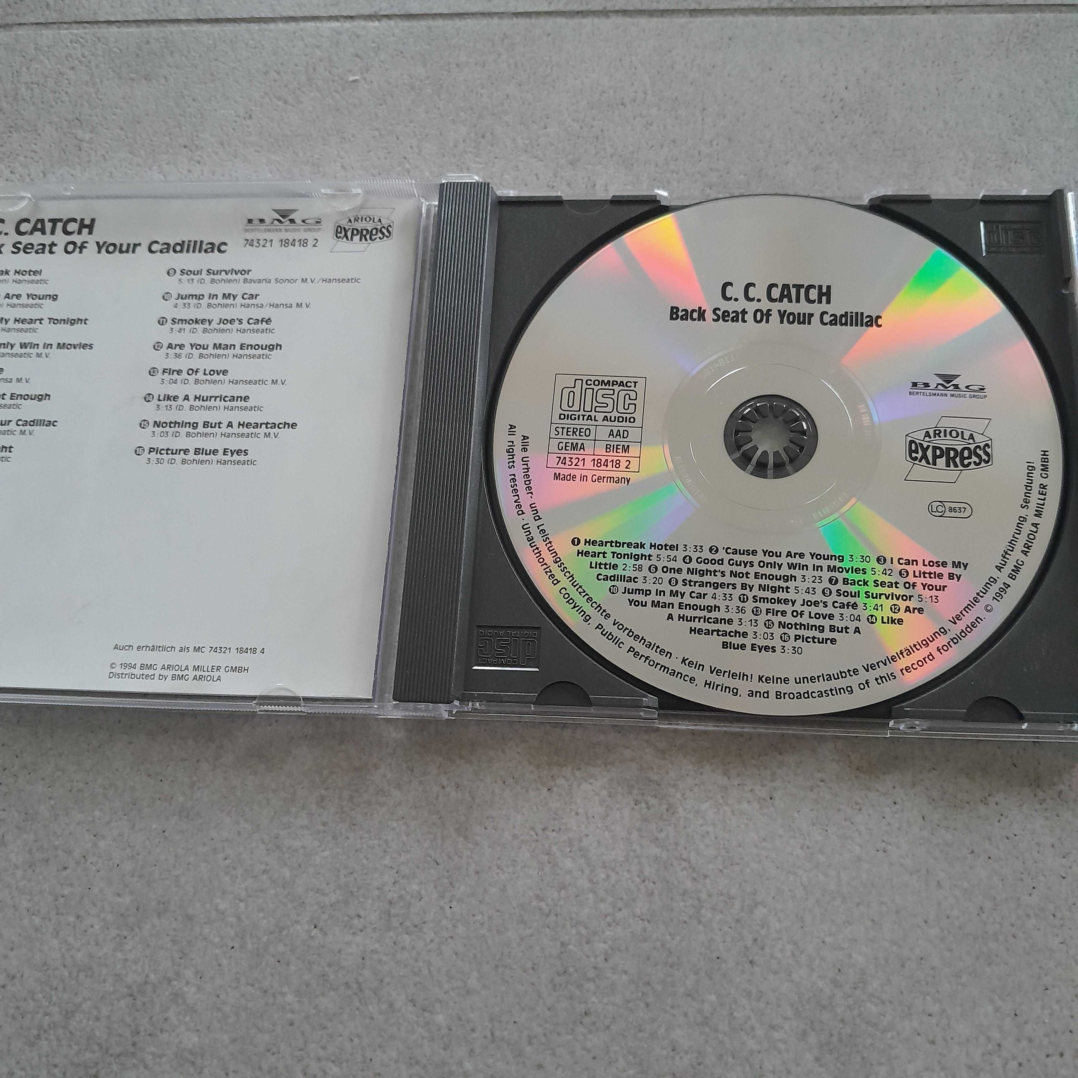 CC Catch - Back seat of your - CD