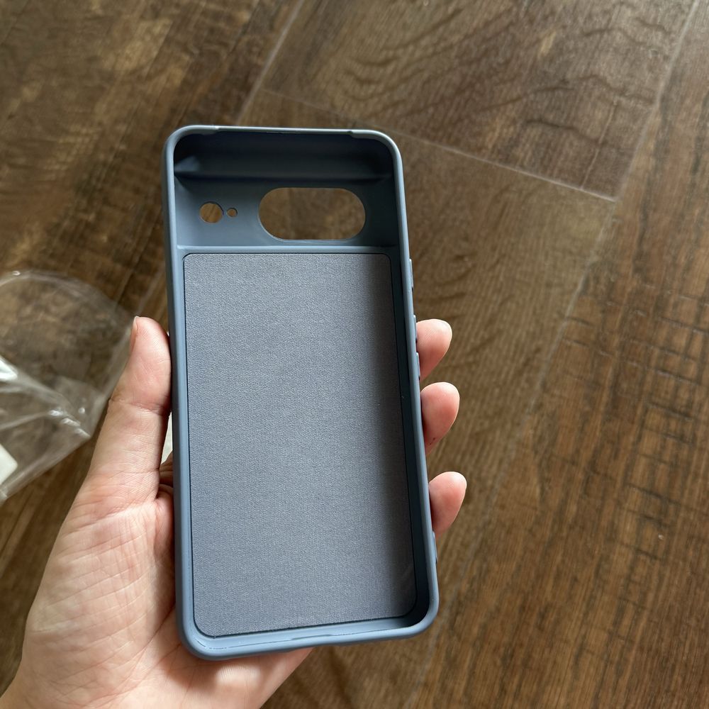 Google Pixel 8 etui niebieskie nowe plecki