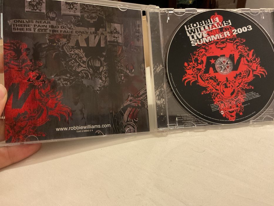 Robbie Williams Live Summer 2003 CD