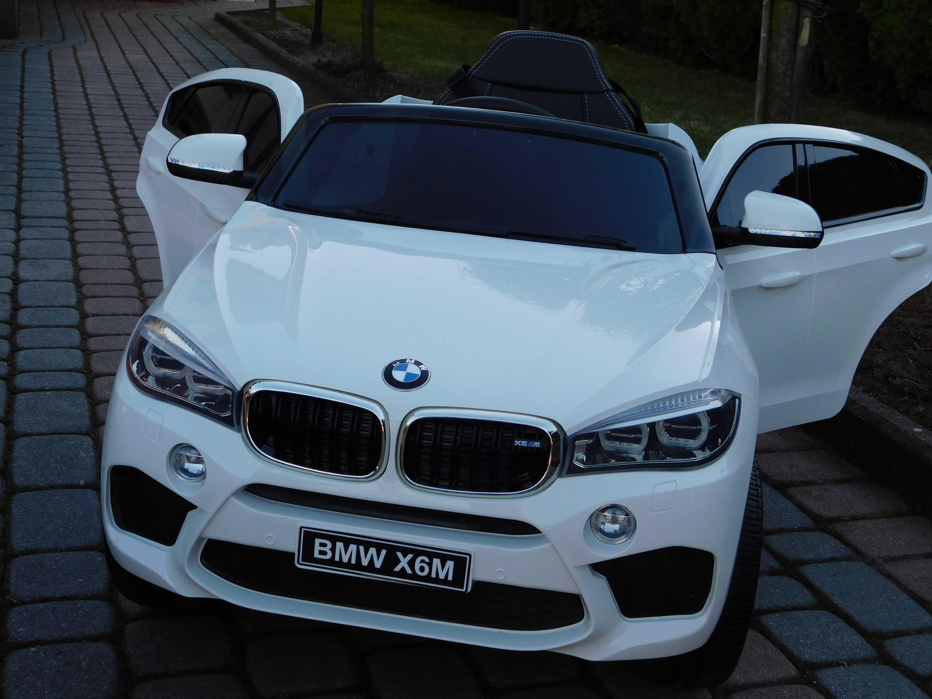 Samochód na Akumulator BMW X6 M F16 Skóra EVA 90 Watt auto dla dziecka