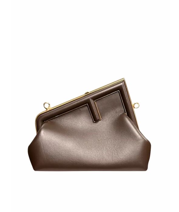 Сумка Fendi шоколадна