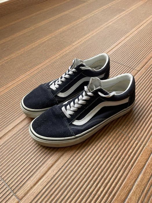 Vans Old School cor azul tamanho 42