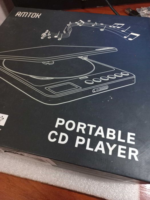 акумуляторний CD MP3 Плеєр AMTOK